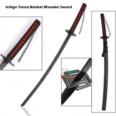 Ichigo Tensa Bankai Wooden Sword